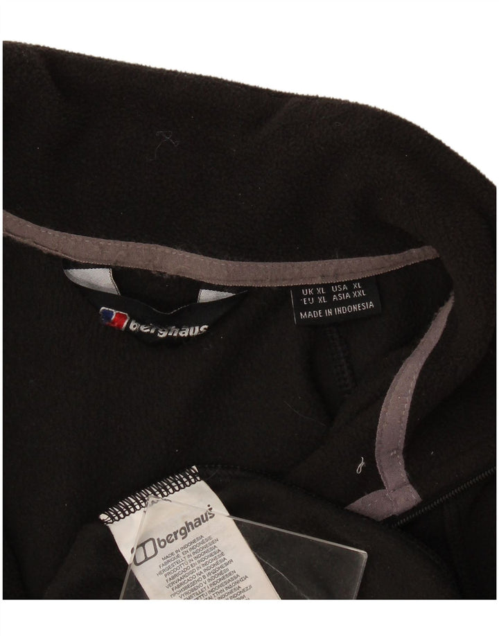 Berghaus muška jakna od flisa UK 42 XL crni poliester