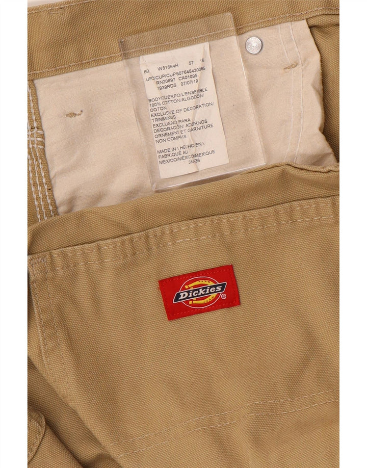 DICKIES Muške ravne kargo hlače W38 L36 bež pamuk