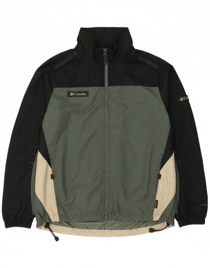 Muška kišna jakna Columbia UK 38 srednje zelene boje, najlon