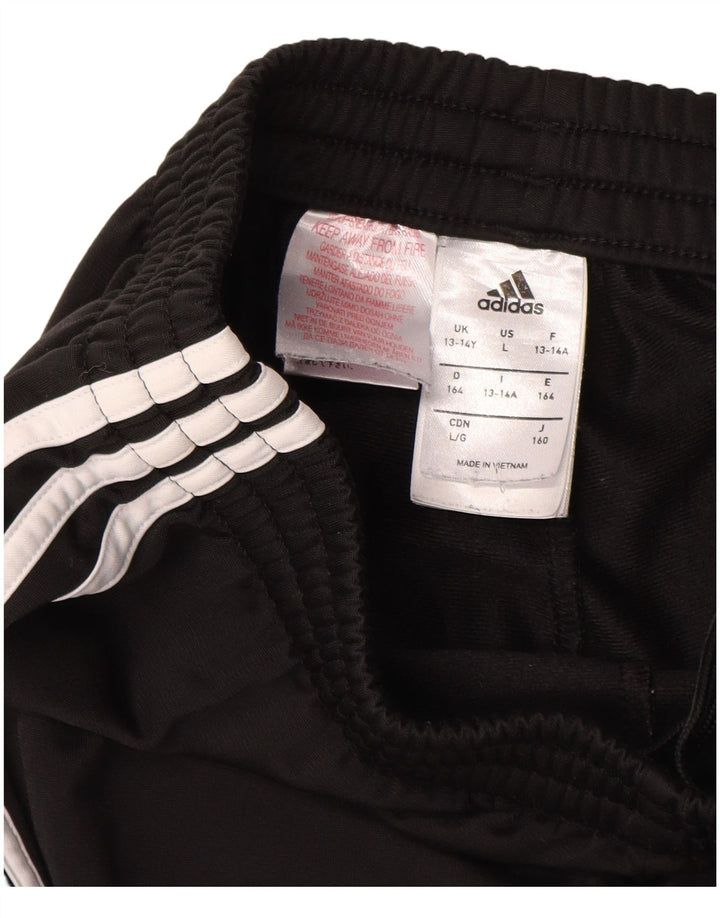 Adidas Hlače za trenirku za dječake 13-14 godina crne od poliestera
