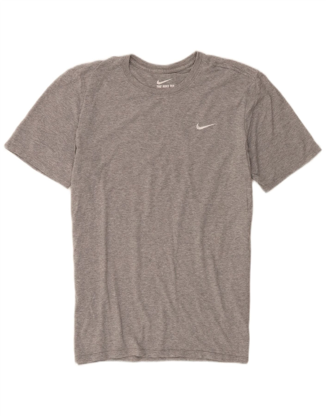 Nike muška majica atletskog kroja, srednji sivi flekasti pamuk