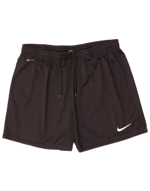 Nike muške Dri Fit sportske kratke hlače XL crni poliester
