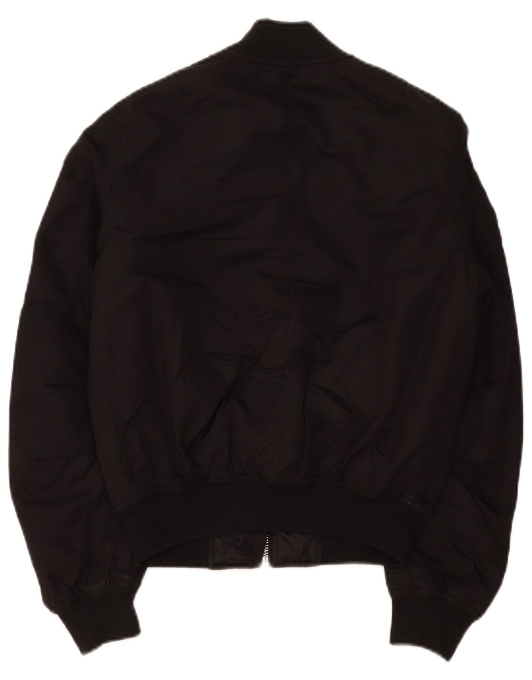 Topshop ženska prevelika bomber jakna UK 6 XS crni poliester
