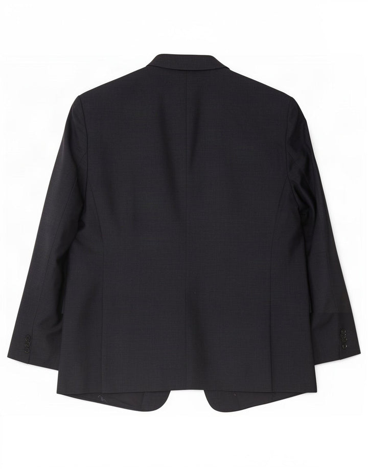 Calvin Klein muška jakna s 2 gumba IT 56 3XL tamnoplava vuna
