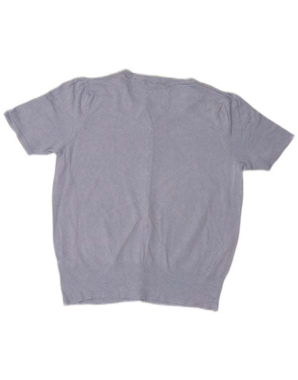 Marks & Spencer ženski džemper kratkih rukava UK 14 Large Blue