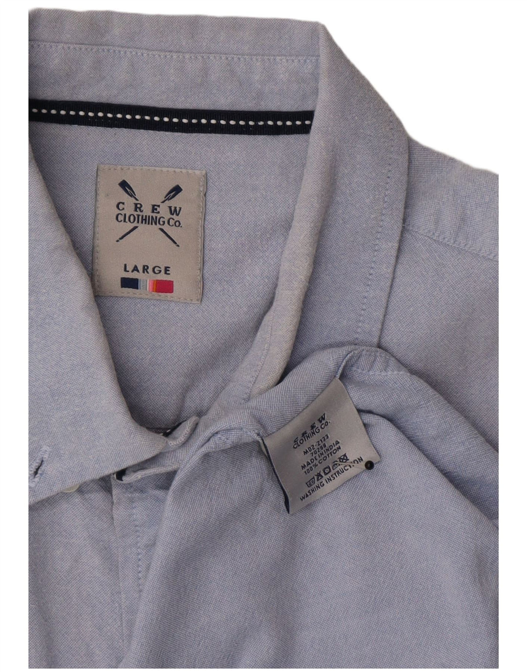 Crew Clothing Muška košulja velika plava pamučna