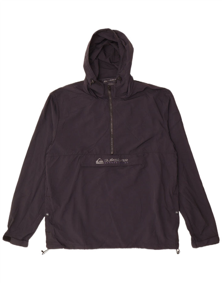 Quiksilver muška kišna jakna s grafičkim motivima UK 42 XL crni najlon