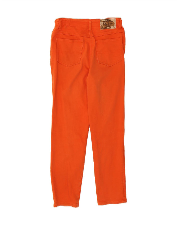 JOHN BANER Womens Straight Jeans W30 L30 Orange Vintage John Baner and Second-Hand John Baner from Messina Hembry 