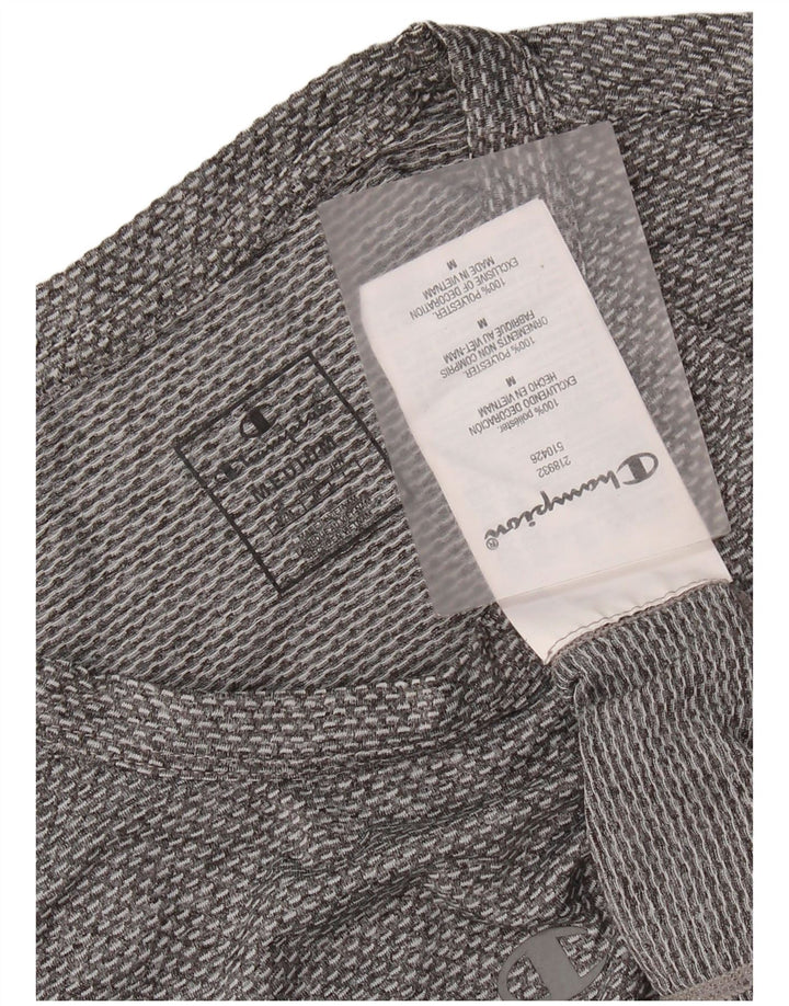 CHAMPION Muška majica kratkih rukava Srednje sivi poliester