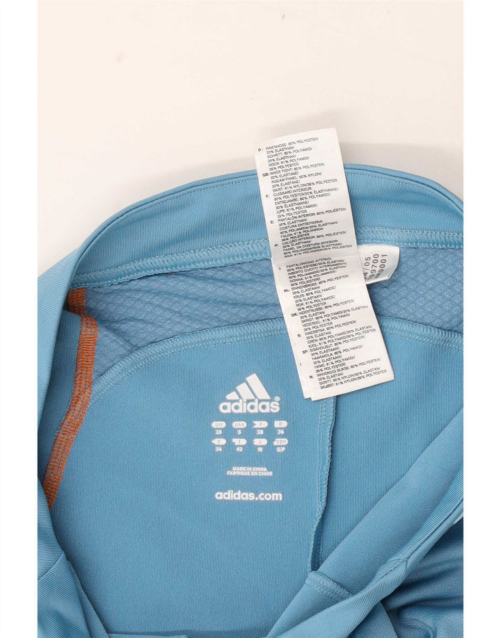 Adidas ženske kratke hlače UK 10 male plave poliesterske