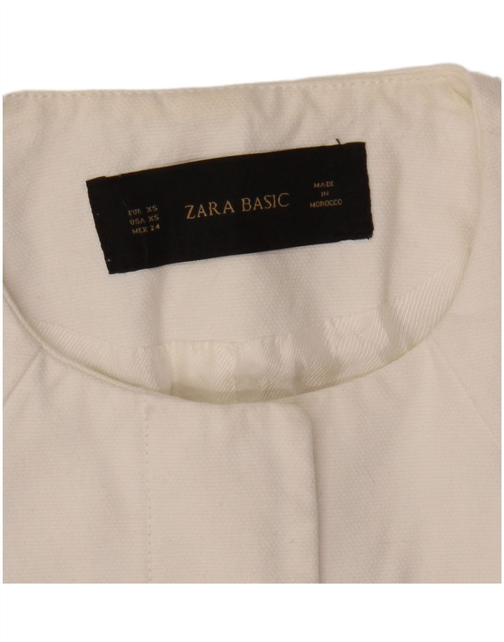 ZARA ženski sako jakna UK 6 XS bijela