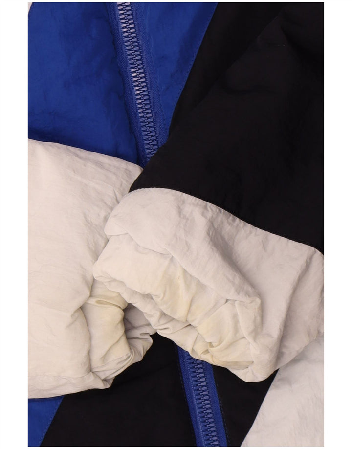 Ellesse muška vjetrovka jakna UK 36 Small Blue Colourblock poliamid