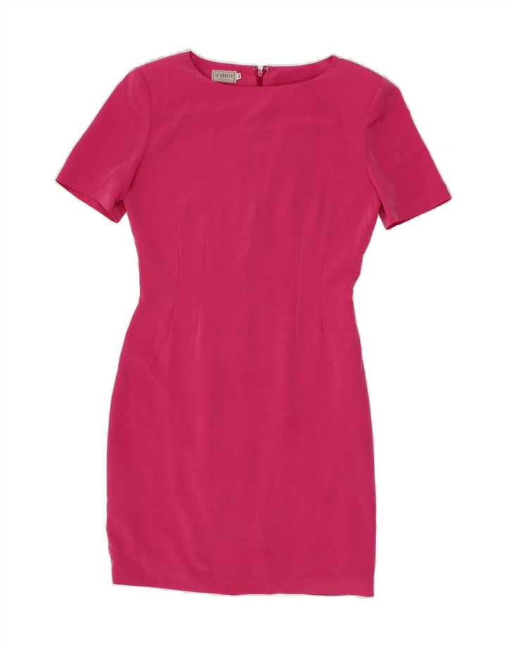 SEVENTY Womens Sheath Dress IT 40 Small Pink Vintage Seventy and Second-Hand Seventy from Messina Hembry 
