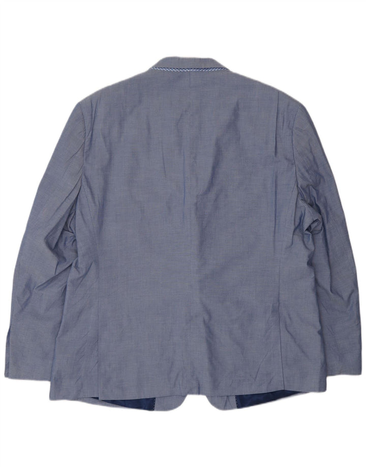 Tommy Hilfiger muška jakna sa 2 gumba UK 46 3XL plavi pamuk