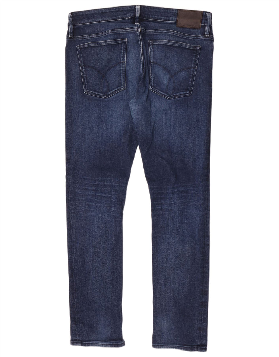 Calvin Klein Muške uske traperice W36 L32 Plave