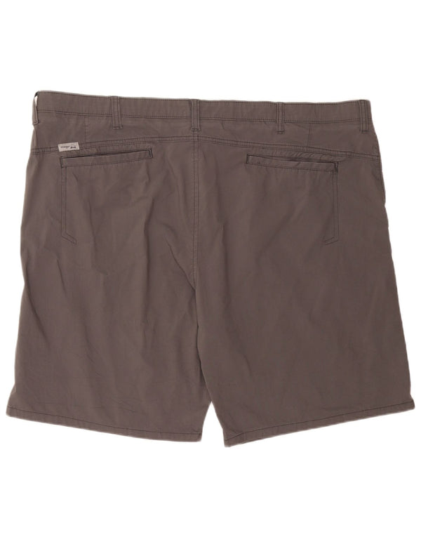 Wrangler muške chino kratke hlače W48 4XL sivi pamuk