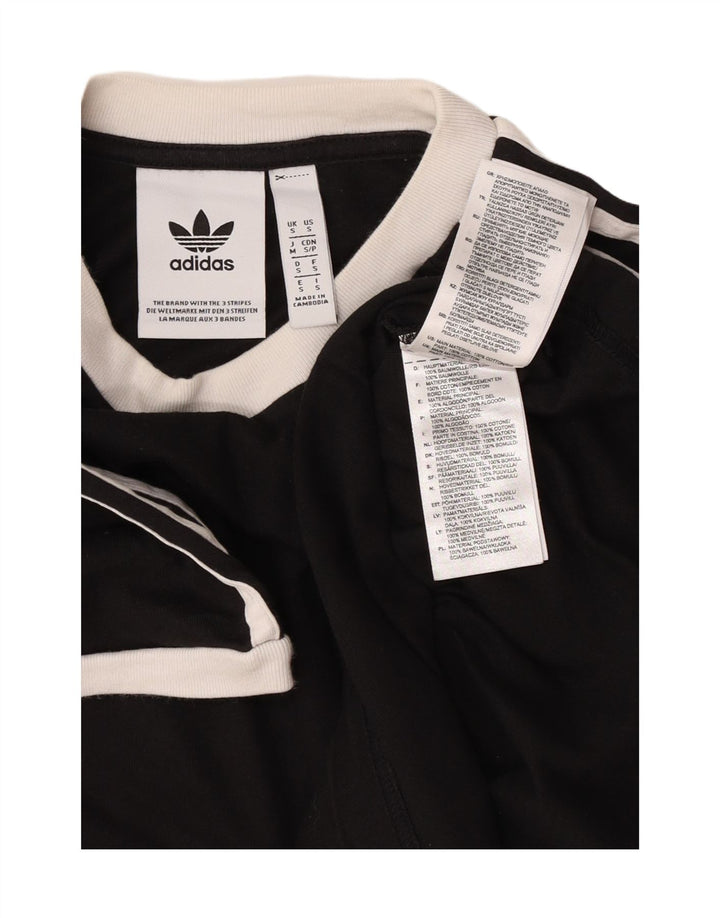 Adidas muška majica kratkih rukava Mala crna pamučna majica