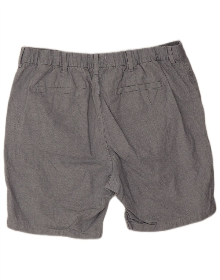MARKS & SPENCER Muške chino kratke hlače standardnog kroja W38 XL sivi poliester