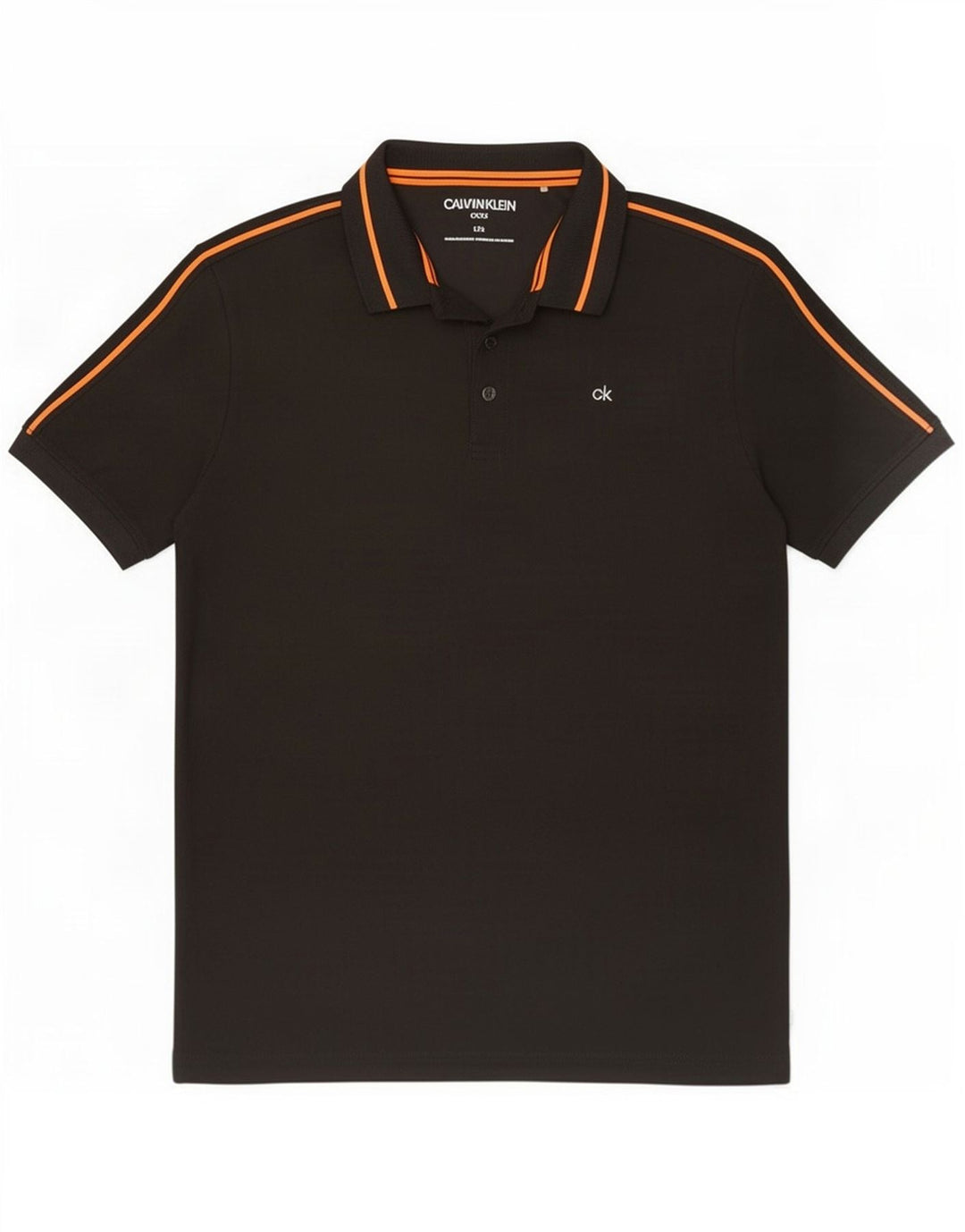 Calvin Klein muška polo majica za golf Velika crna poliester