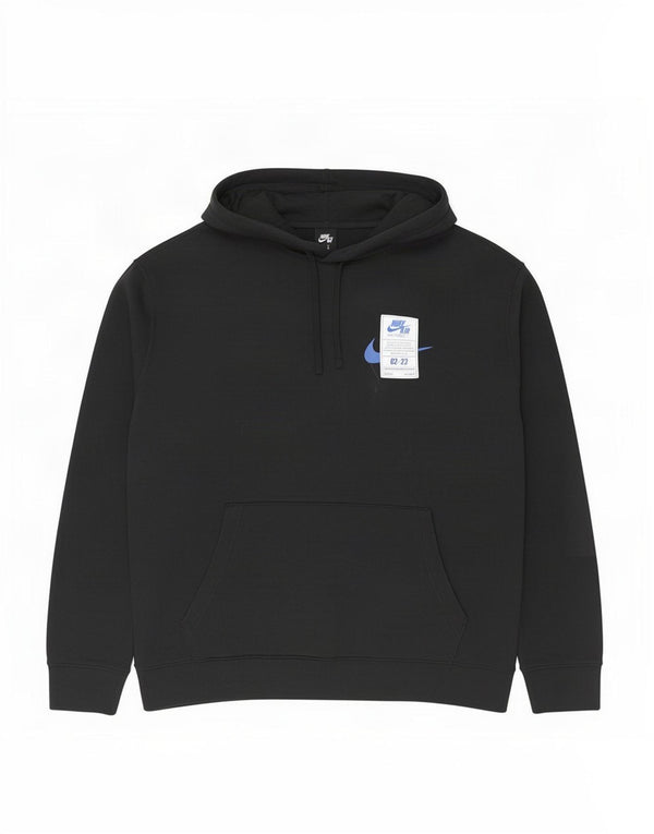 Nike muška majica s kapuljačom s kapuljačom 3XL, crni pamuk
