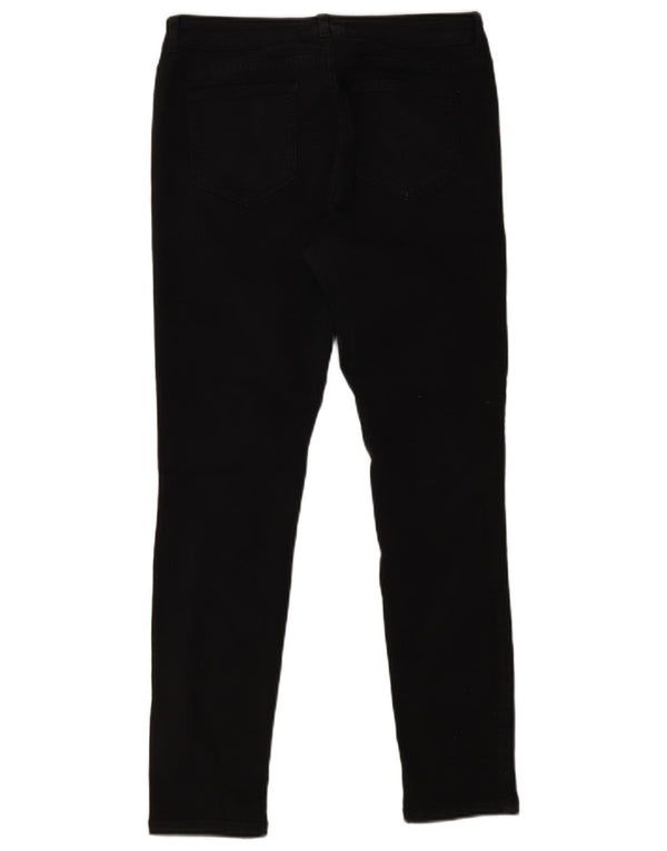 FAT FACE Ženske uske traperice UK 14 Large W32 L28 crne