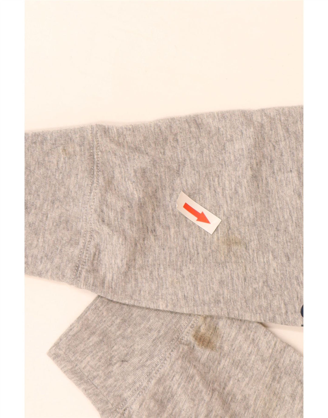 Vineyard Vines muška majica dugih rukava s grafikama, mala, siva pamučna