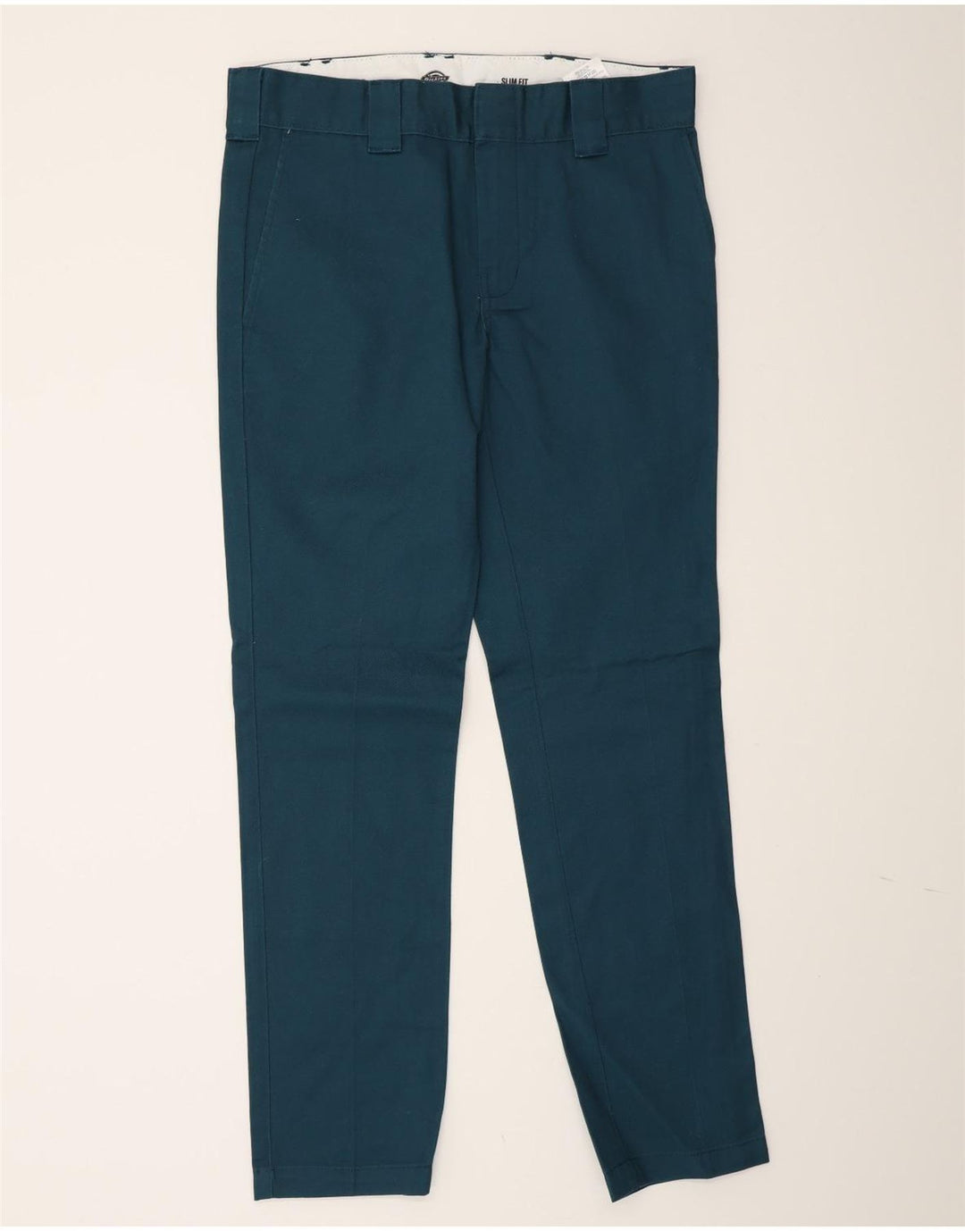 Dickies muške uske chino hlače W32 L32 plavi poliester