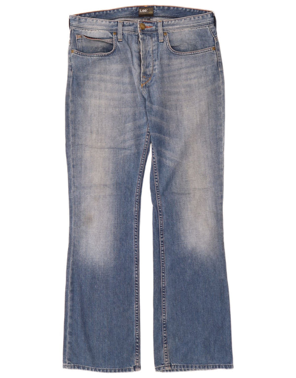 Muške traperice Lee Elton Bootcut W31 L32 Plavi pamuk