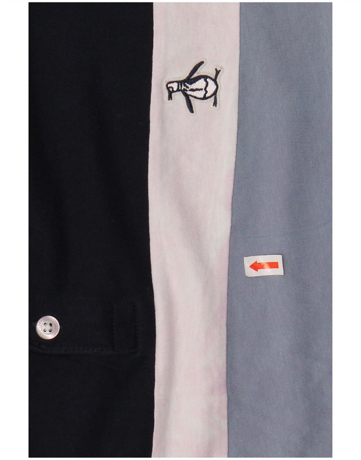 PENGUIN muška polo majica XL tamnoplavi pamuk na pruge