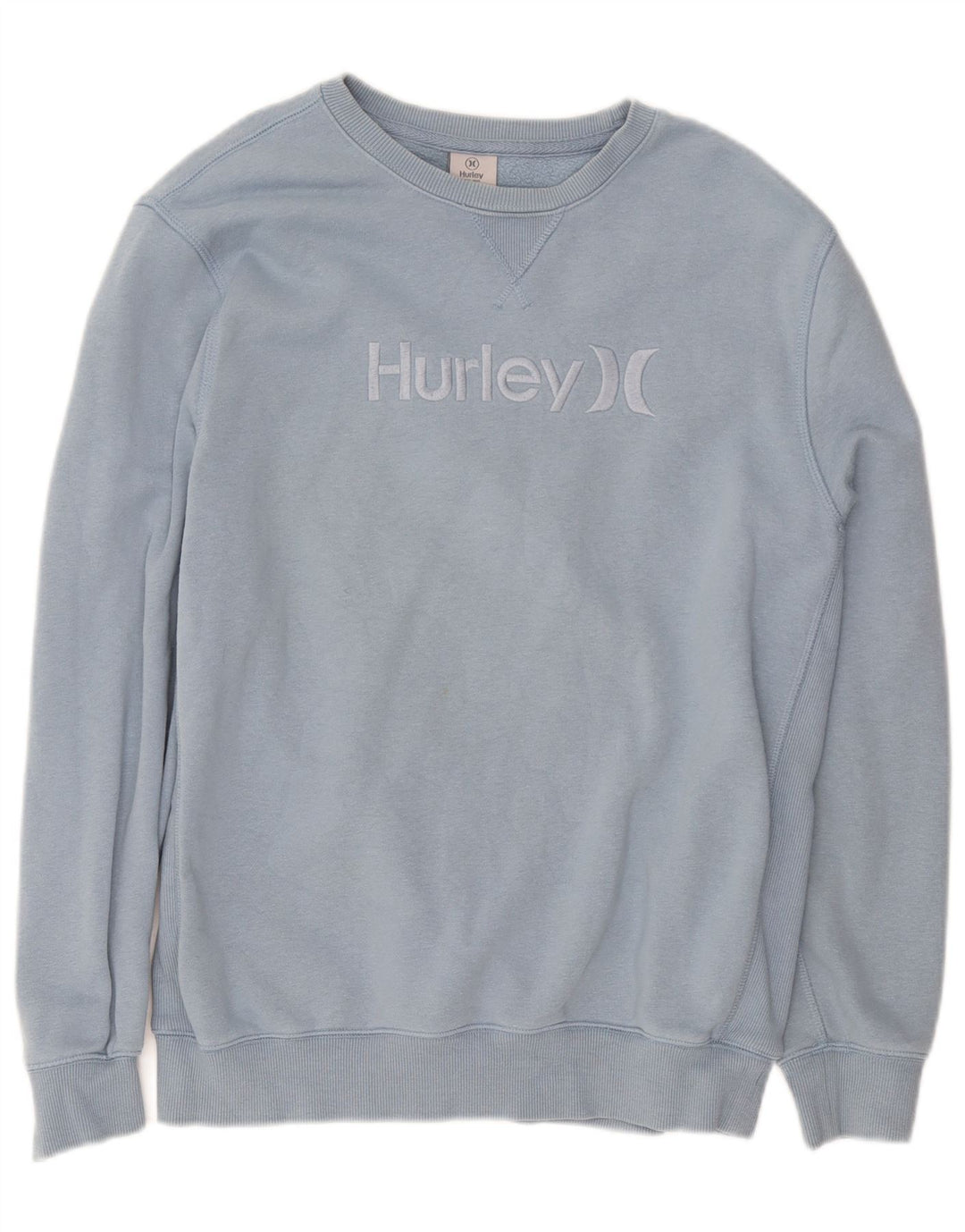 Hurley muška majica s grafičkim motivima srednje plavi pamuk