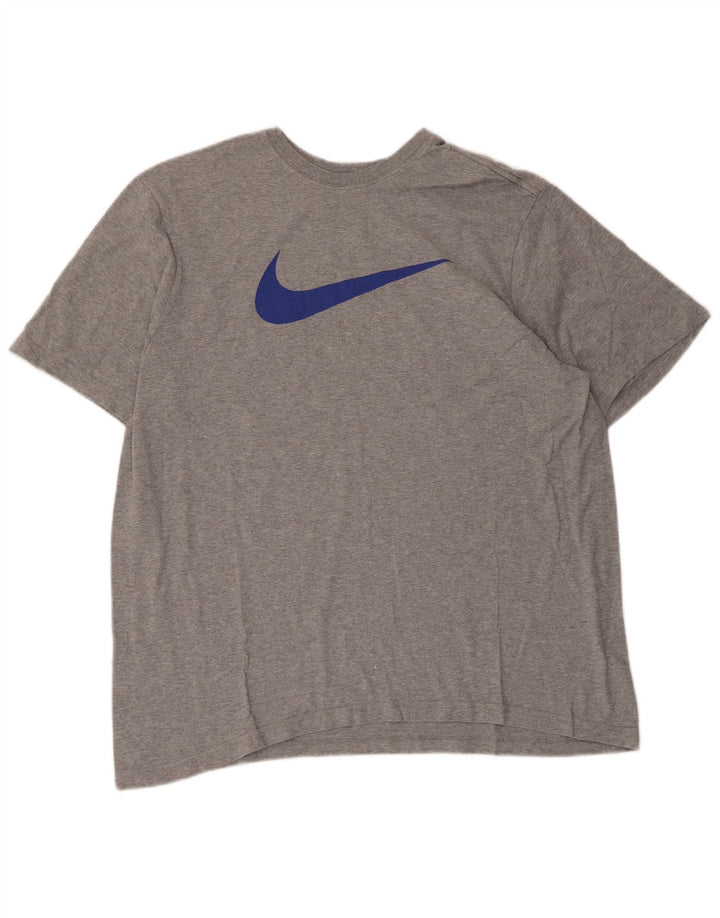 NIKE Ženska majica kratkih rukava Regular Fit UK 18 XL siva