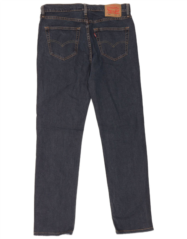 Levi's muške 511 uske traperice W34 L34 tamnoplavi pamuk