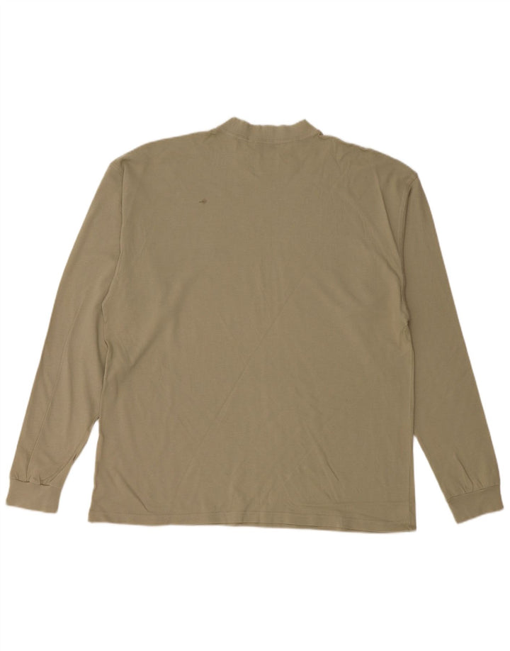 SERGIO TACCHINI Muška majica dugih rukava, veliki kaki pamuk