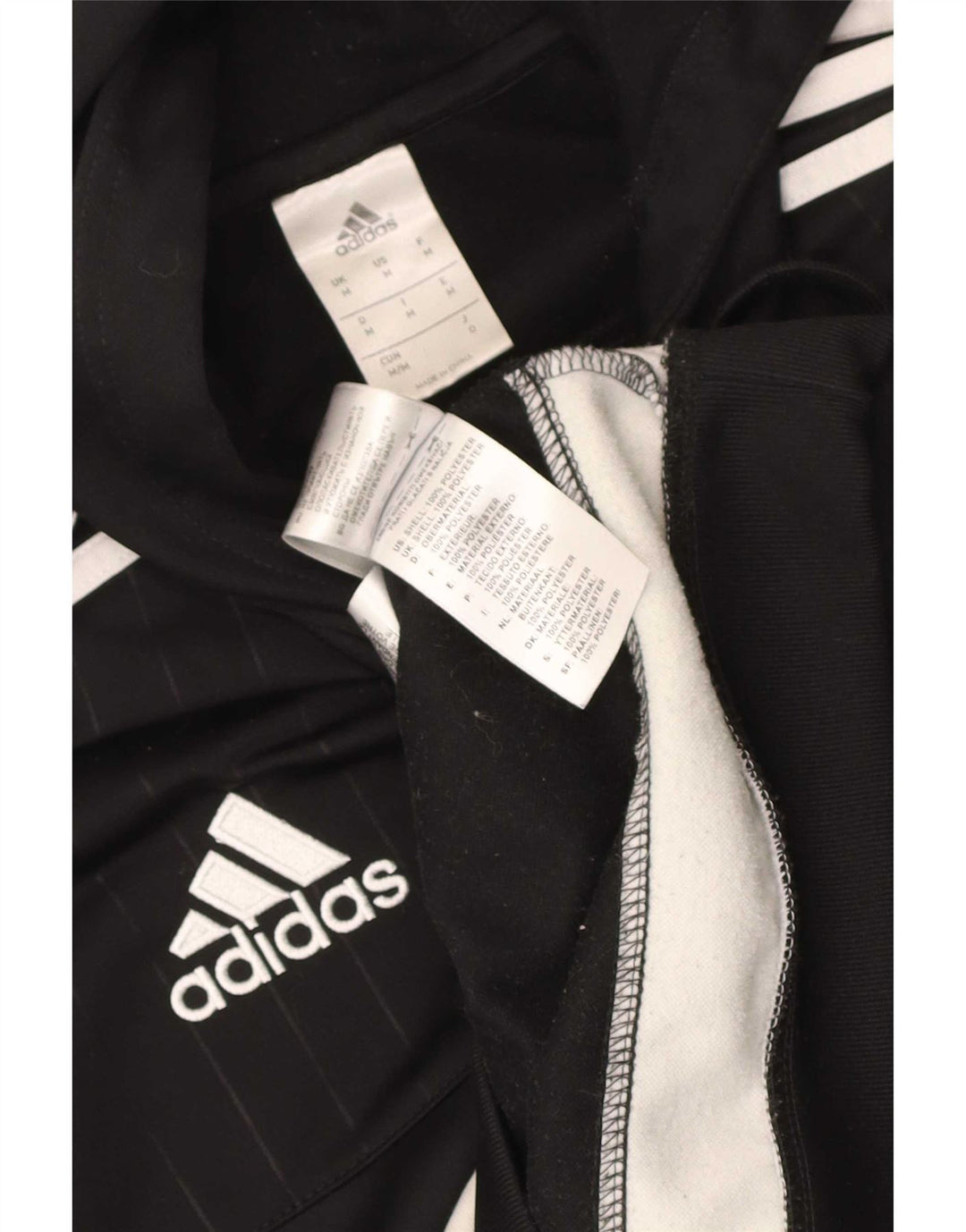 Adidas muška majica s kapuljačom s kapuljačom srednje crne boje, poliester
