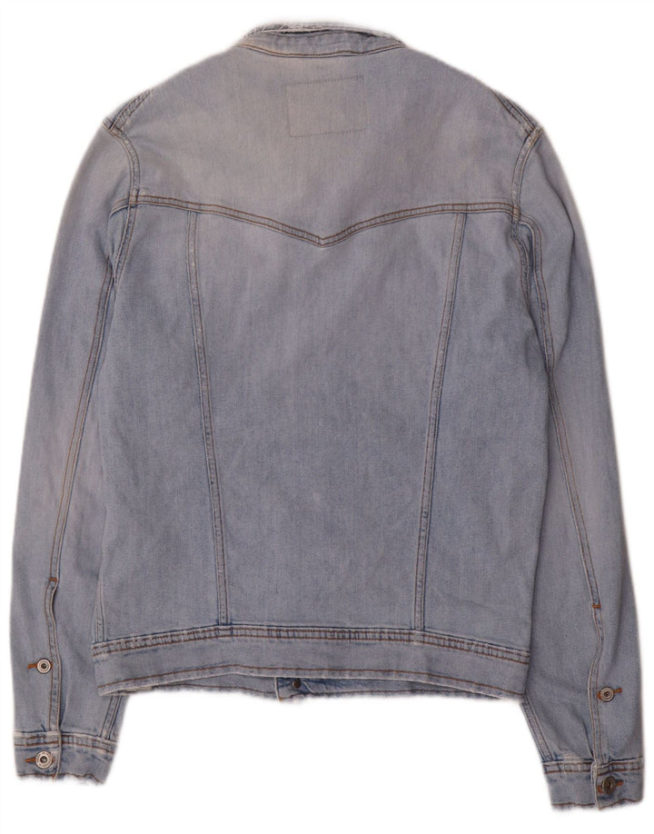 Uniforma Muška traper jakna UK 38 Srednje plavi pamuk