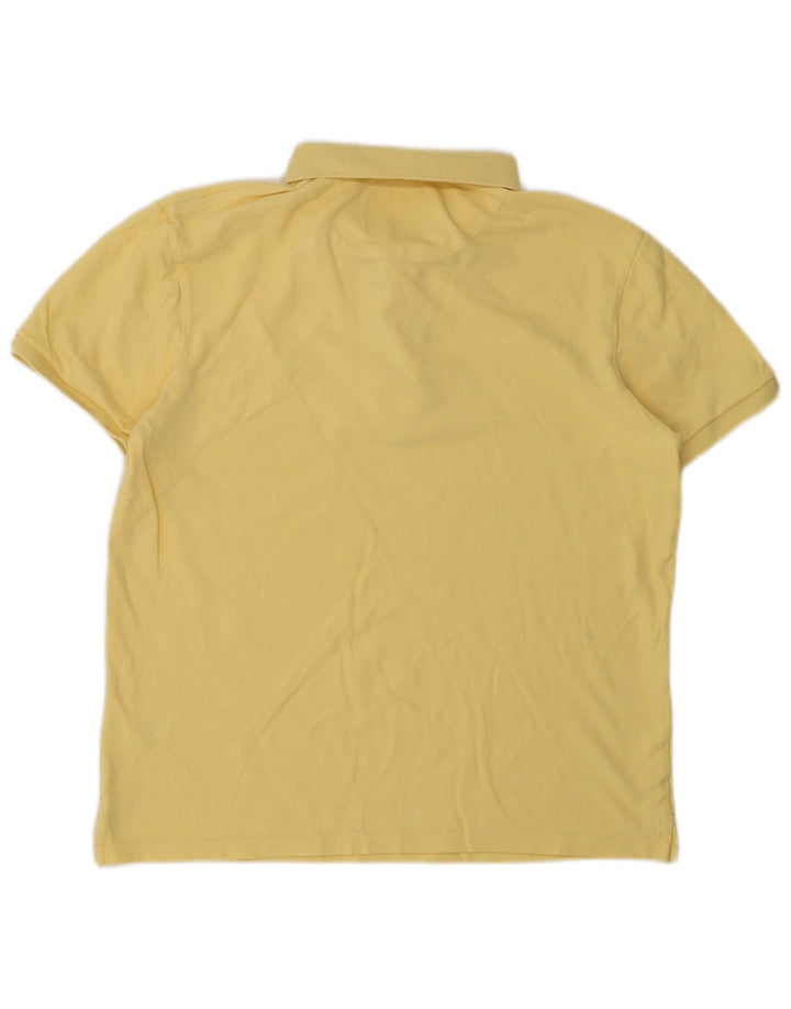 Lyle & Scott muška polo majica srednje žuti pamuk