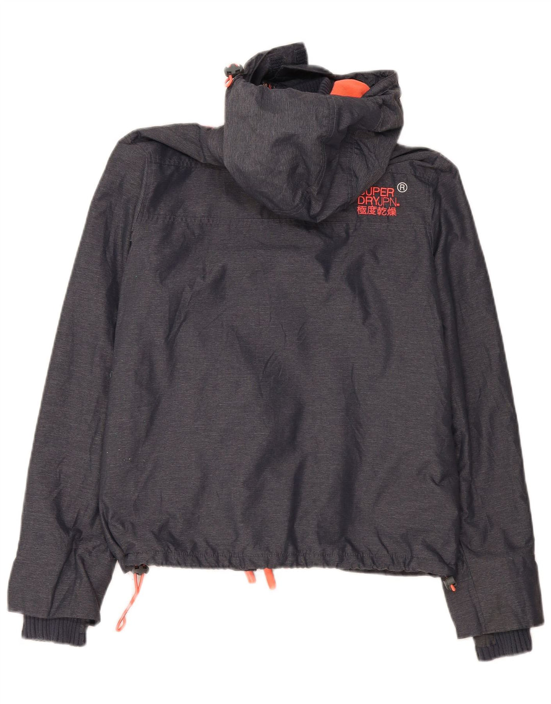 Superdry ženska jakna vjetrovka s kapuljačom UK 16 velika siva