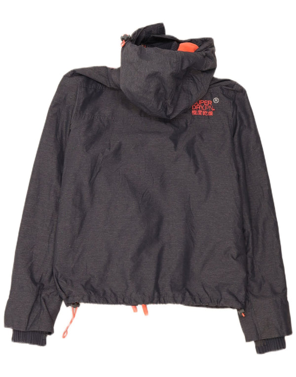 Superdry ženska jakna vjetrovka s kapuljačom UK 16 velika siva
