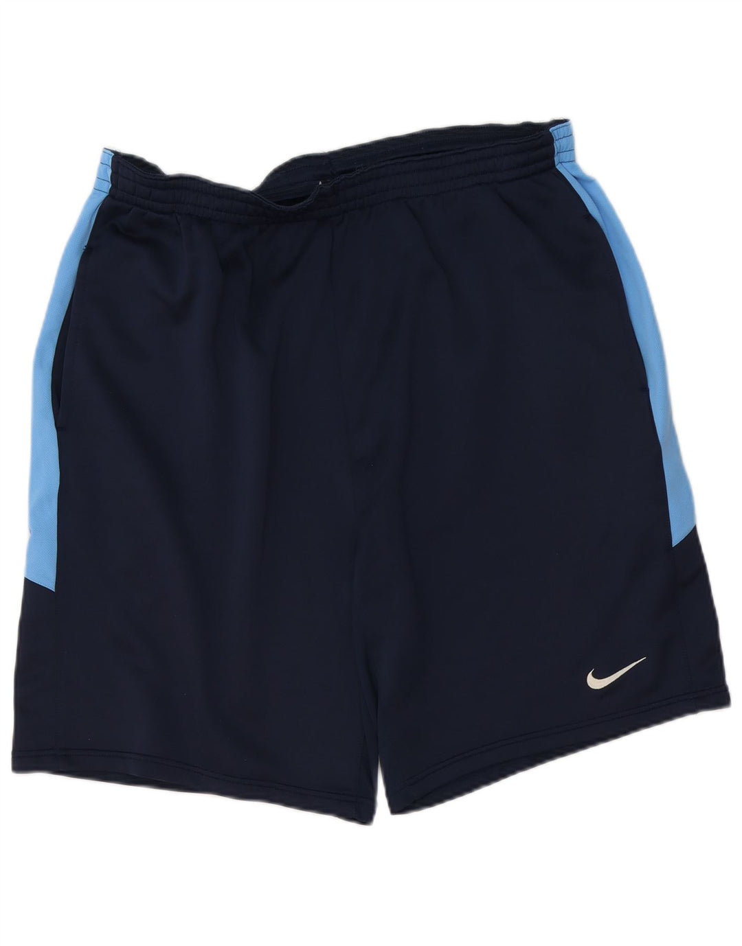 NIKE muške Dri Fit sportske kratke hlače 2XL tamnoplavi poliester u boji