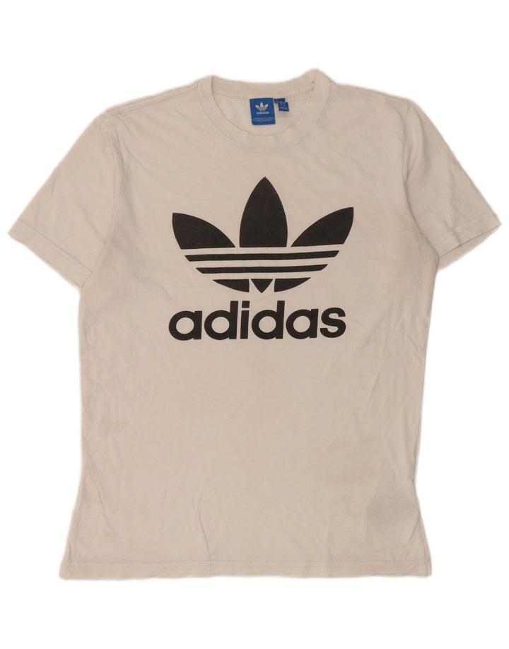 Adidas muška majica kratkih rukava s grafičkim motivima, srednji bijeli pamuk