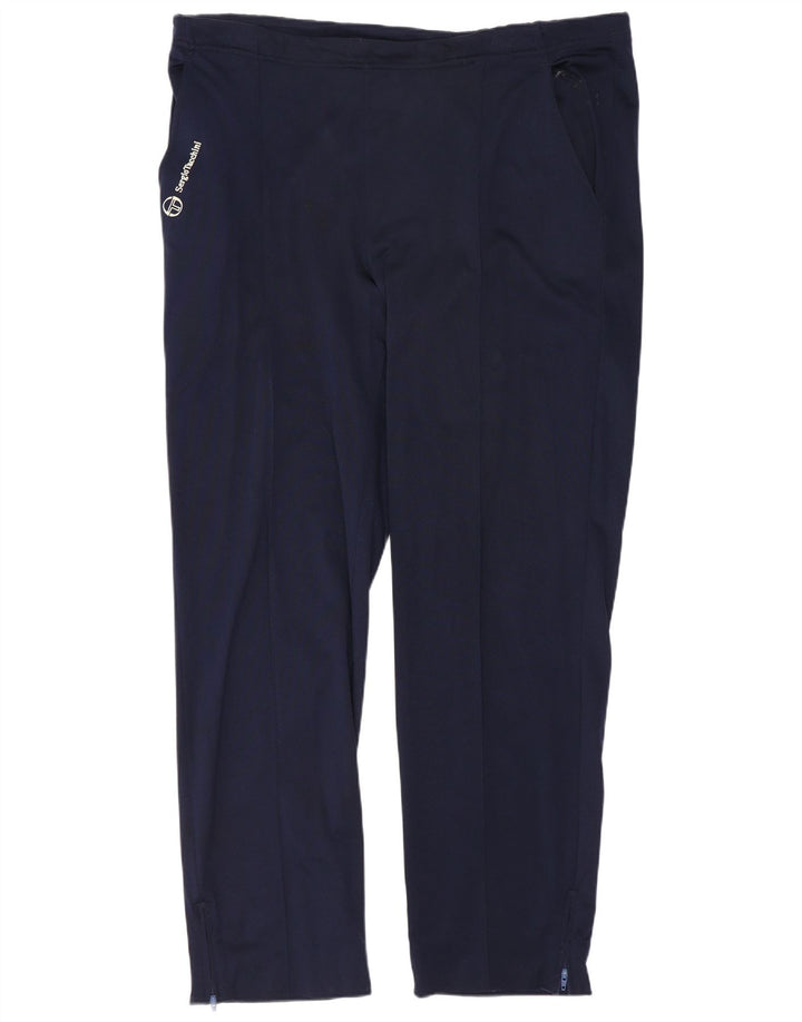 Sergio Tacchini muške hlače za trenirku IT 52 XL tamnoplave poliamidne