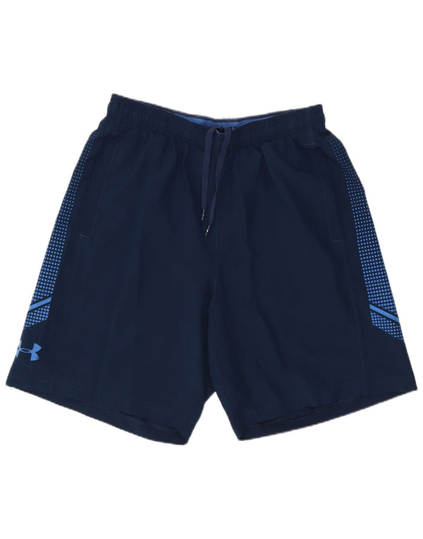 Under Armour muške široke sportske kratke hlače srednjeg kroja tamnoplave