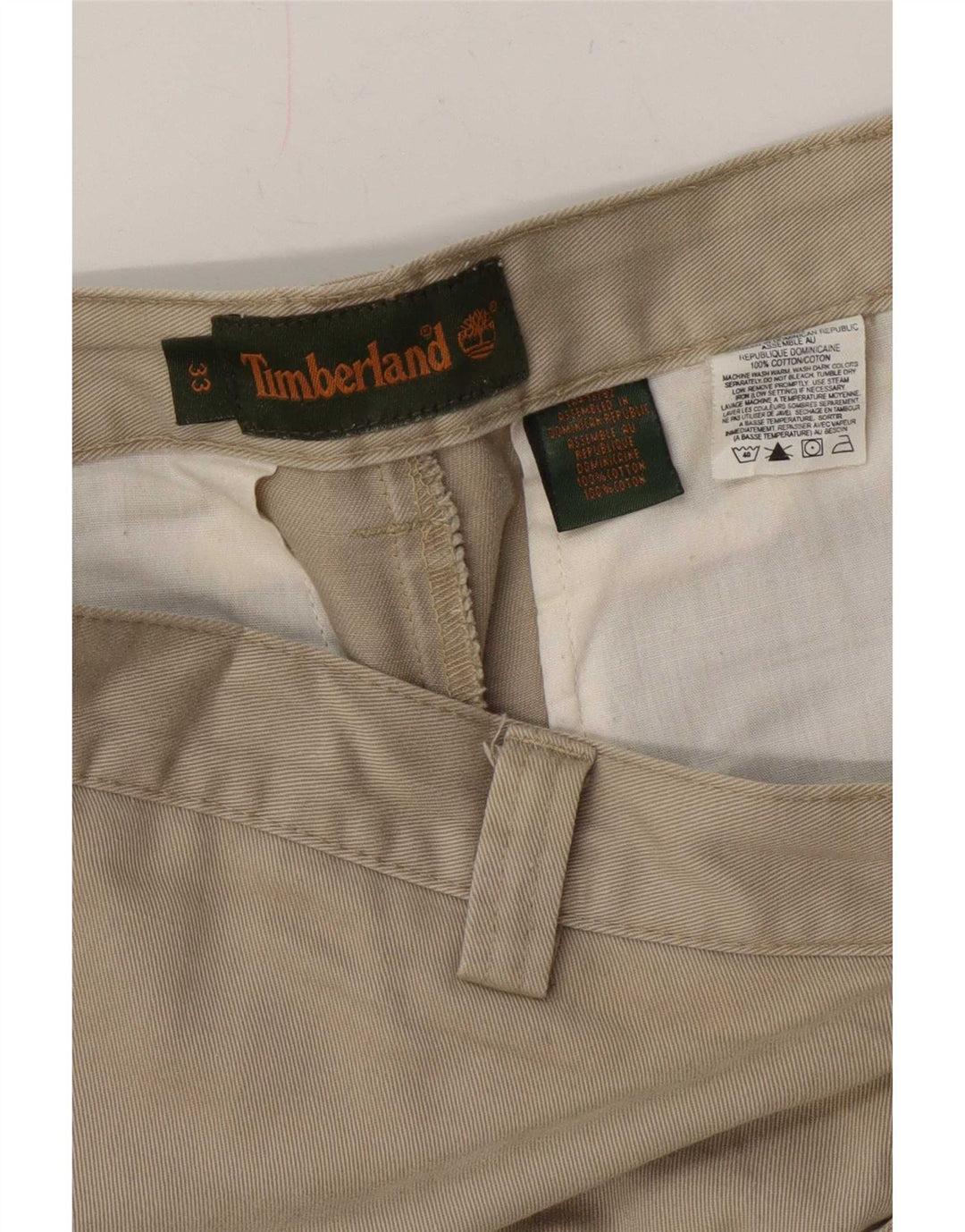 Timberland muške kargo kratke hlače W33 srednje bež pamuk