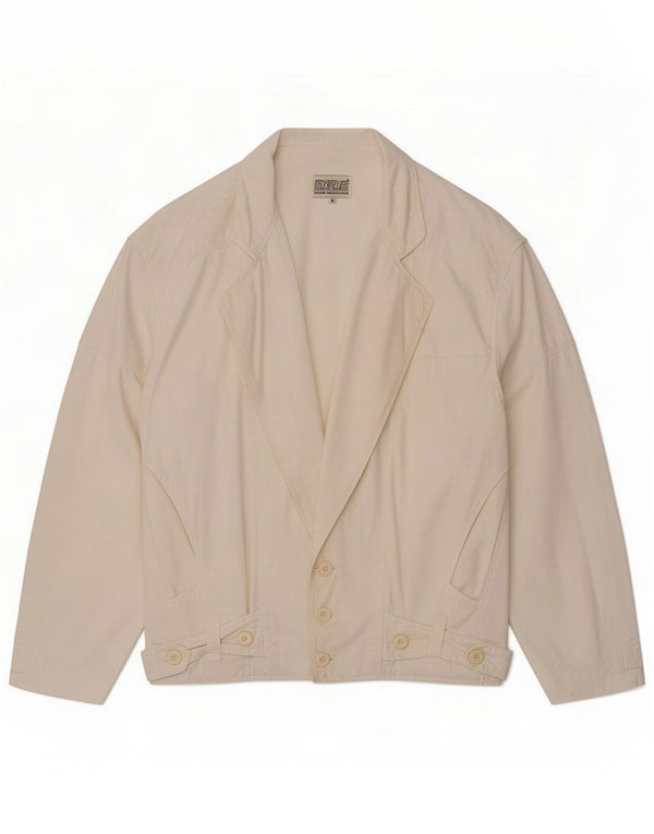 Rifle Mens Bomber Jacket UK 42 XL White