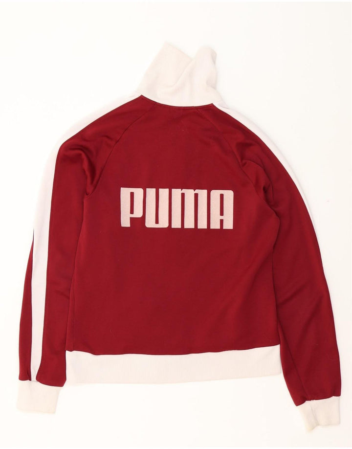 Puma ženska gornja jakna trenirke UK 16 Large Red Colourblock