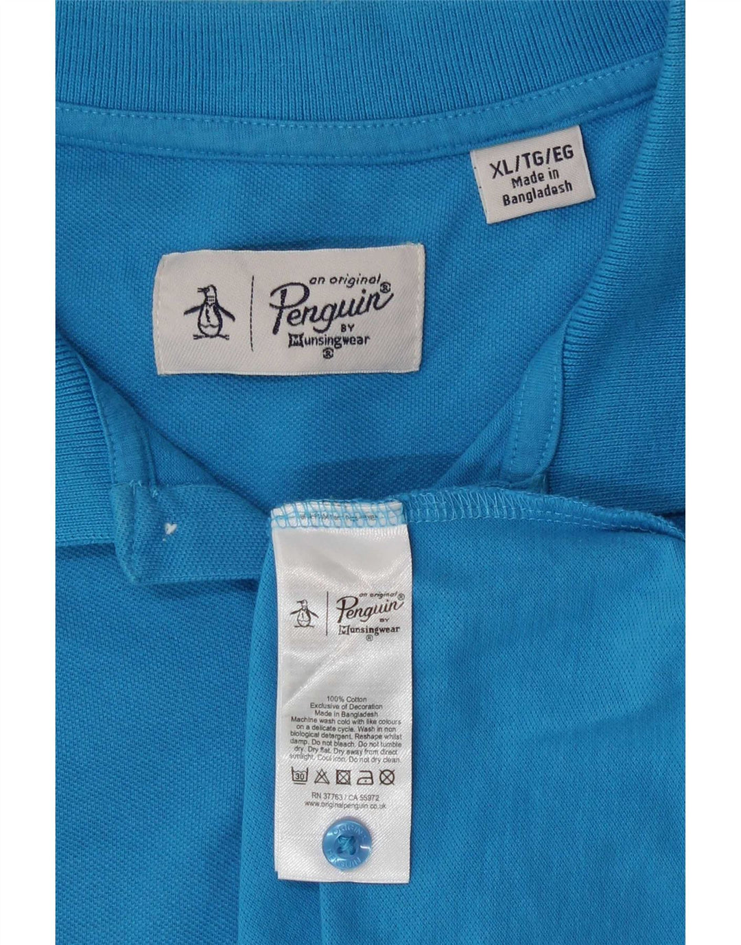 Penguin muška polo majica XL plavi pamuk