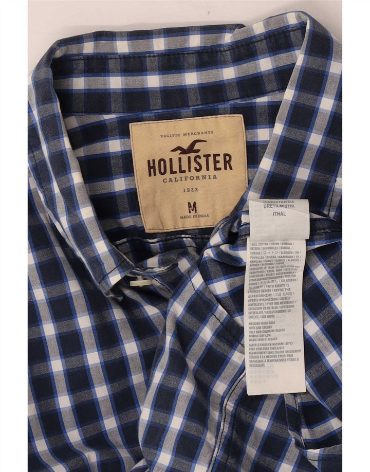 Hollister muška košulja Srednje plavi pamuk od ginghama