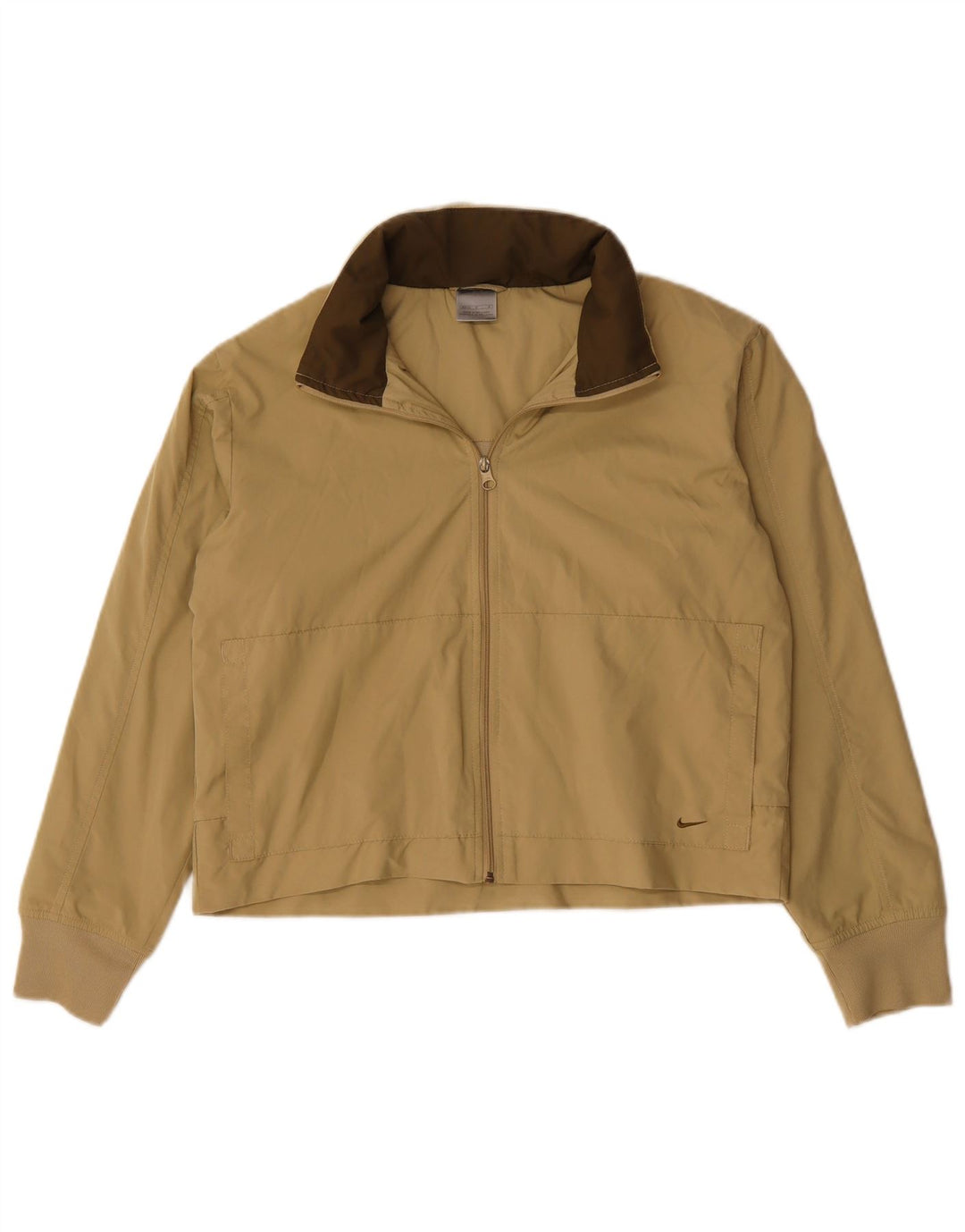 NIKE ženska gornja jakna s kratkom trenirkom s kapuljačom US 8/10 srednje bež boje