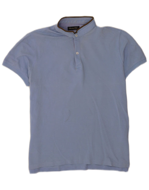 Massimo Dutti muška ležerna polo majica Medium Blue