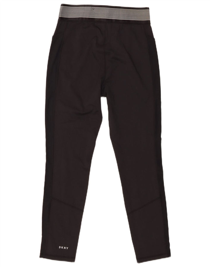 Dkny Ženske grafičke kratke tajice UK 12 Srednji crni poliester